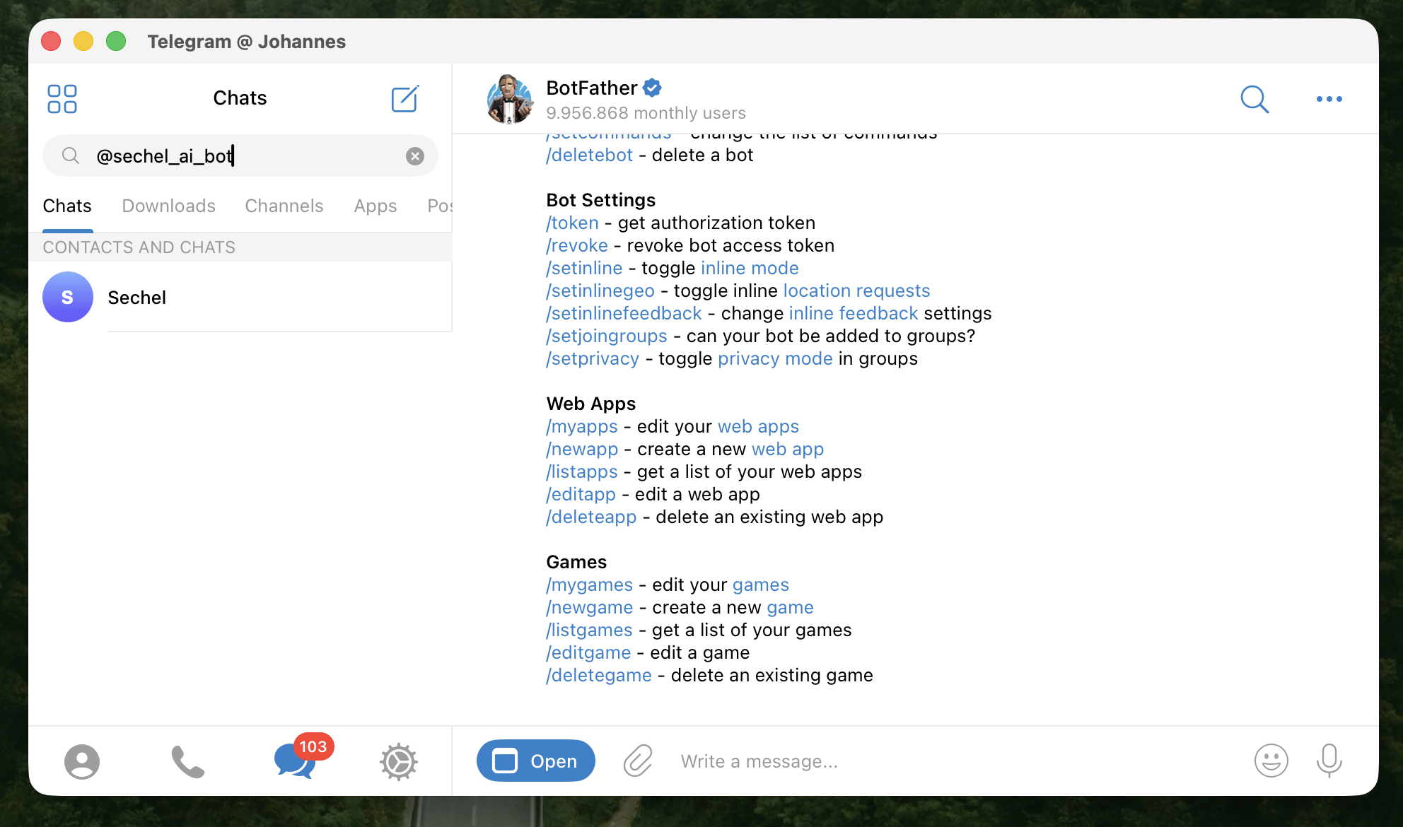 Searching for the new bot